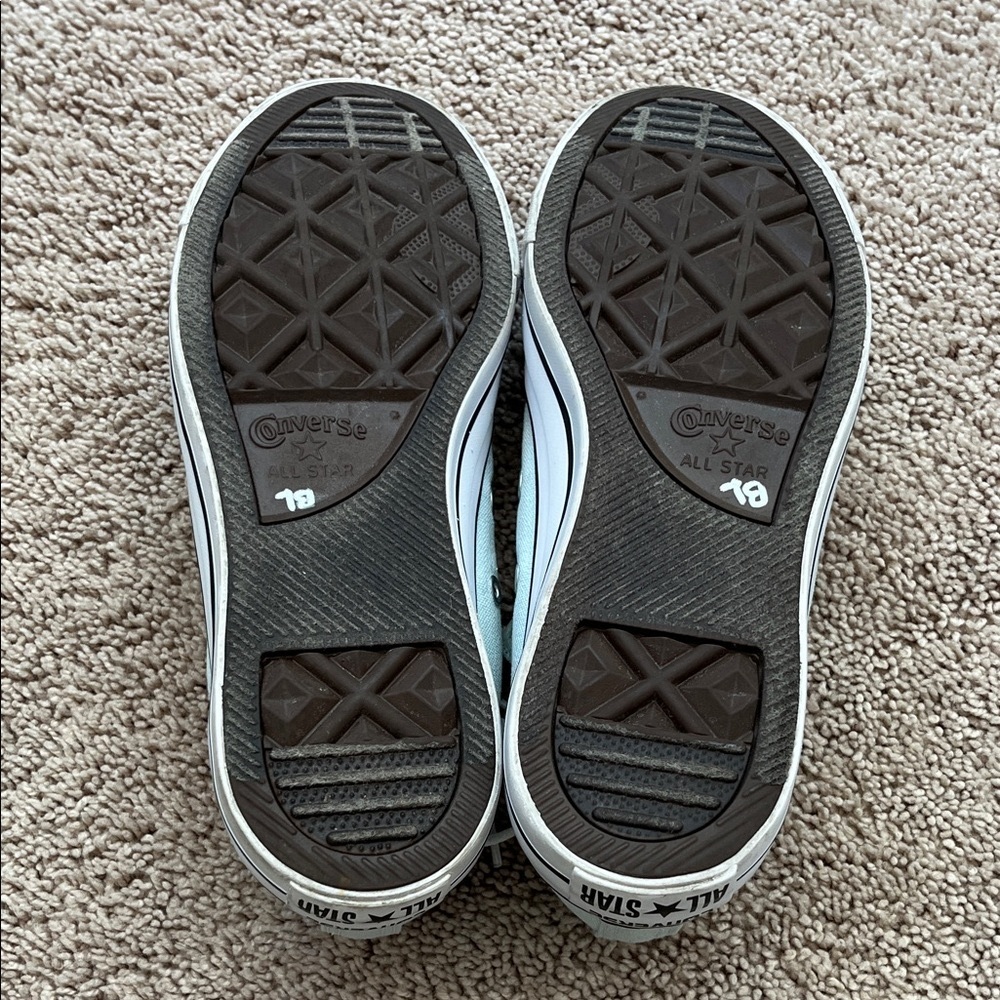 Converse All Star Light Mint Green Sneakers - Picture 5 of 7